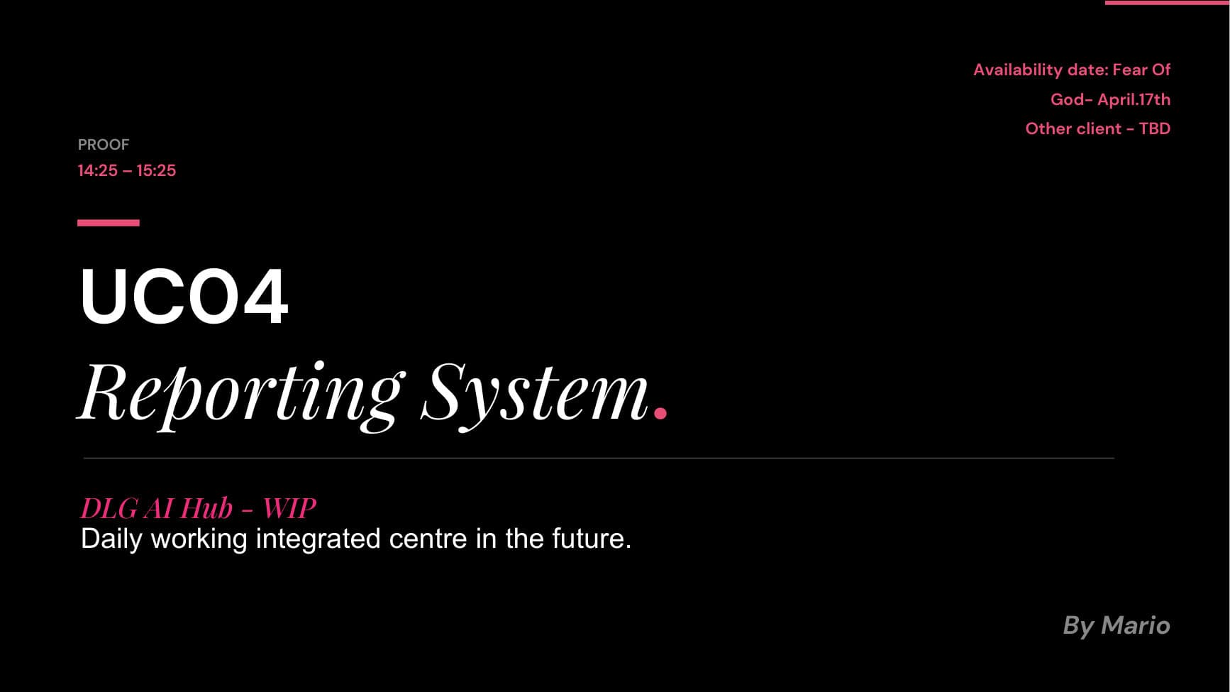 Skynet Workshop V2 — Case Study & Validation — p.15