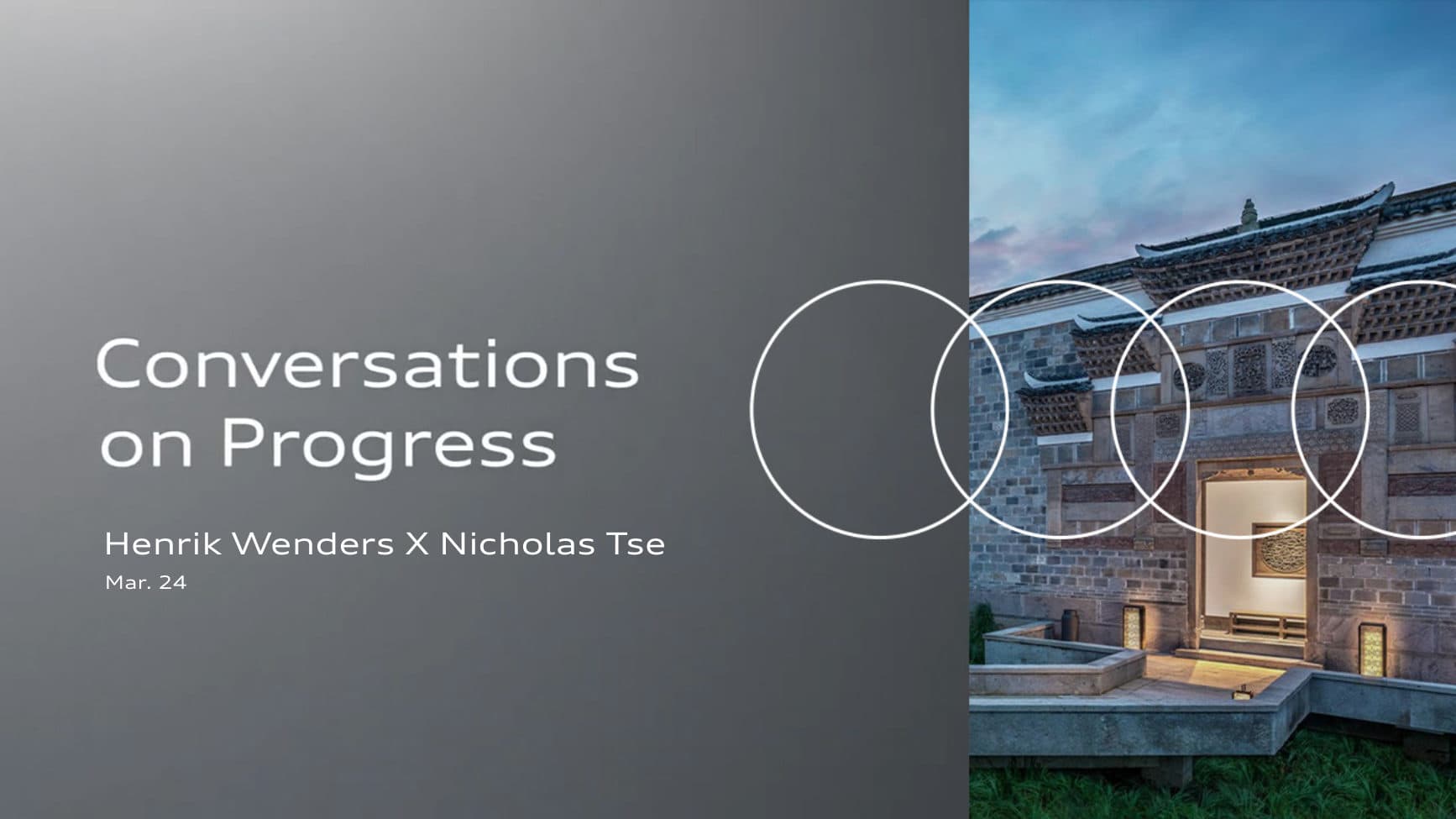 Conversation on Progress — Storyline