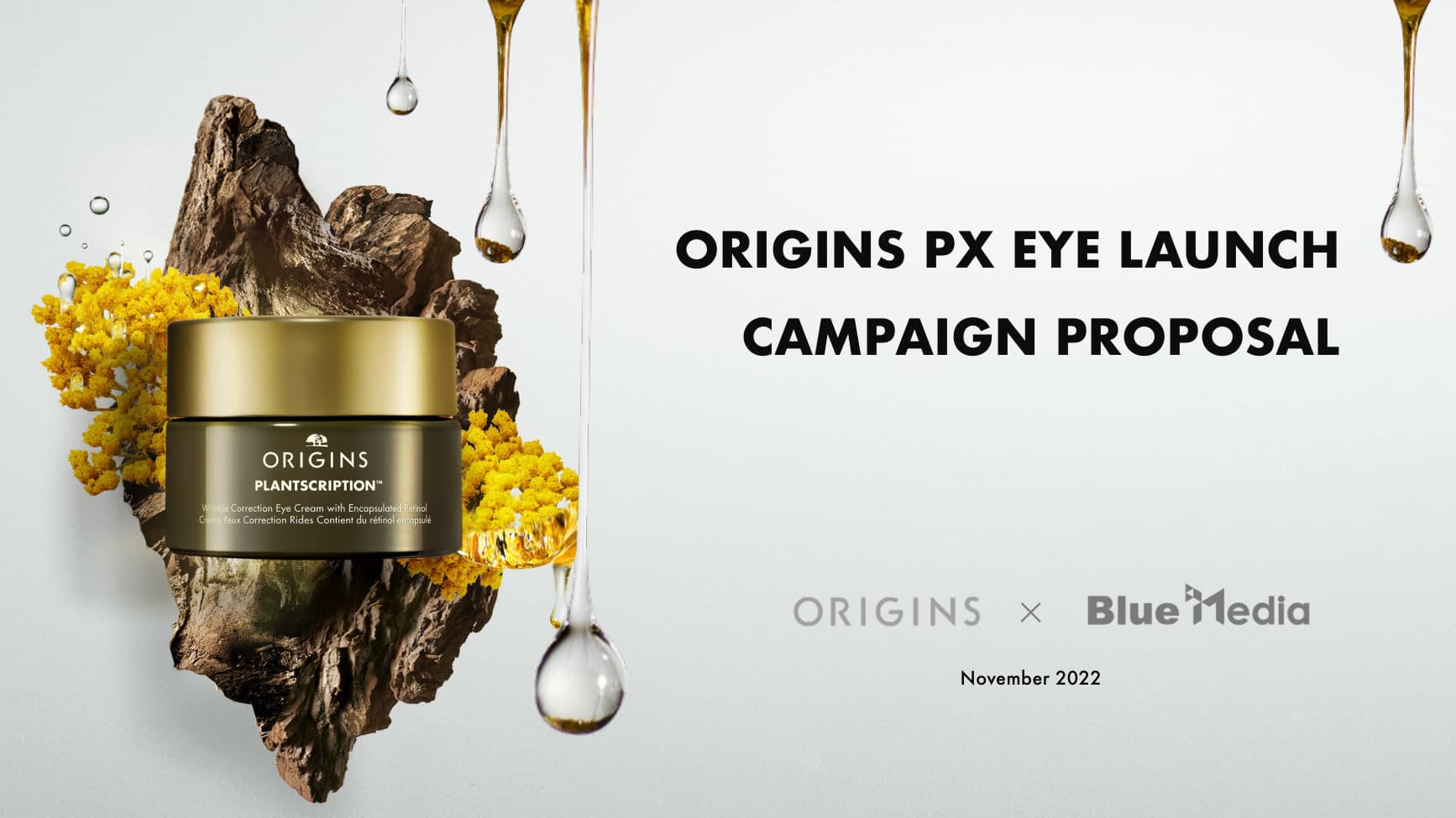 Origins PX Eye — Launch Campaign